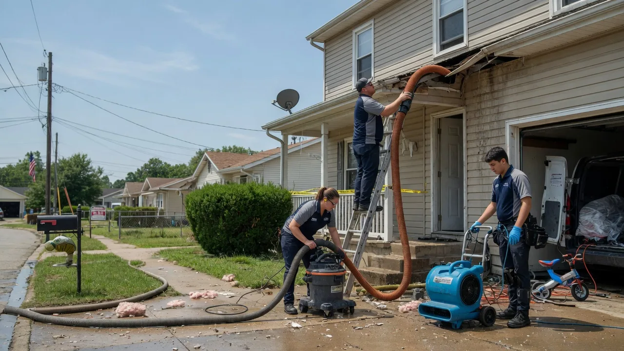 Water Damage Restoration in New Market, IN near me
